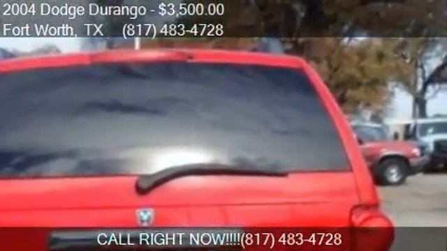 2004 Dodge Durango SLT 4WD 4dr SUV for sale in Fort Worth, T смотреть онлайн