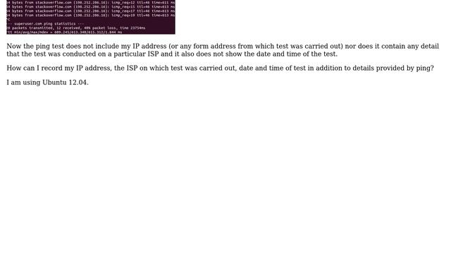How can I record additional data with pings, such as IP and ISP info? смотреть онлайн