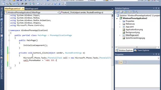 [03] Anruf tätigen als Windows Phone 7 Developer смотреть онлайн