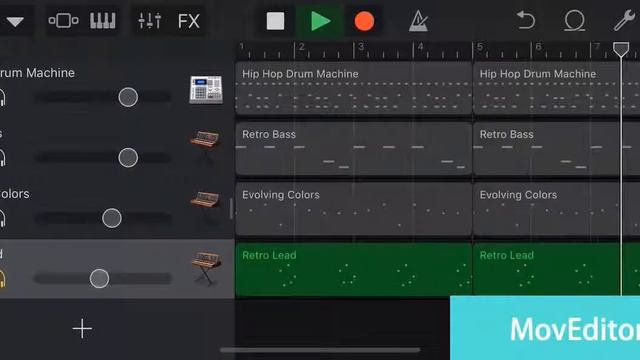 Tutorial:how to make hiphop instrumental with GarageBand on iphone смотреть онлайн