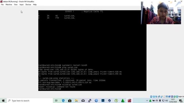 konfigurasi DNS dan WEB SERVER di debian 9#part 1 смотреть онлайн