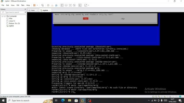 instalasi hingga konfigurasi SNMP & MRTG pada debian 10-VMWARE смотреть онлайн