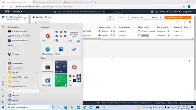 AWS CLI Configuration In AWS смотреть онлайн