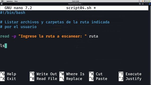 shell scripting 03 смотреть онлайн
