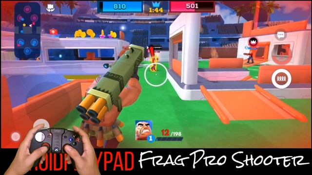 FRAG PRO SHOOTER GAMEPAD GAMEPLAY | ANDROID GAME CONTROLLER SUPPORTED GAMES смотреть онлайн