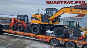 Доставка постоянному клиенту нашей техники Quadtrac +7-909-630-90-90