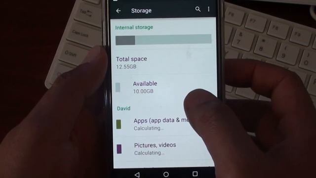 Google Nexus 5: Find Out How Much Memory Space Left Available смотреть онлайн