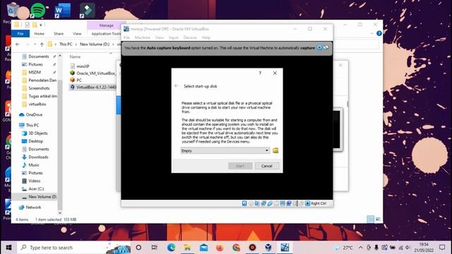 Cara menginstall OS dan import OVA pada aplikasi Oracle VM Virtual BOX | oleh dhenmas смотреть онлайн