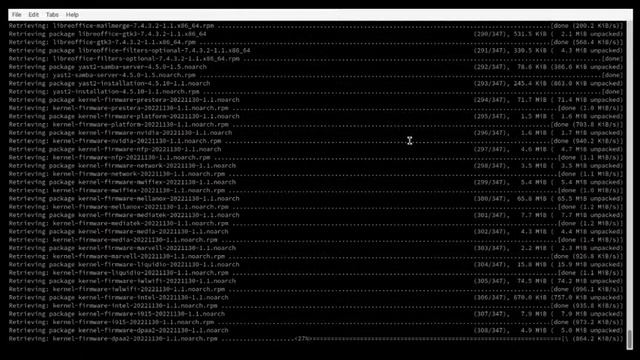 openSUSE Tumbleweed upgrade 20221204 смотреть онлайн