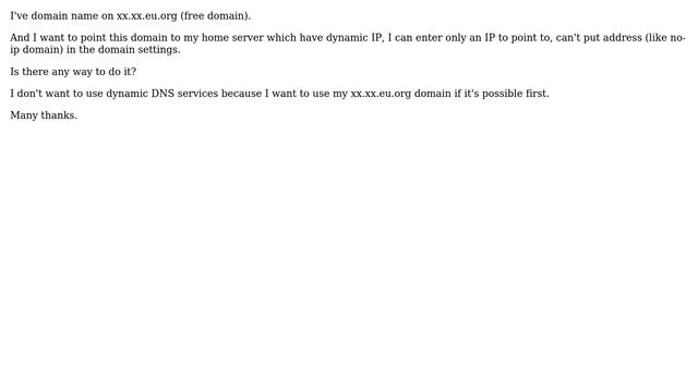 How to point domain to dynamic ip? смотреть онлайн
