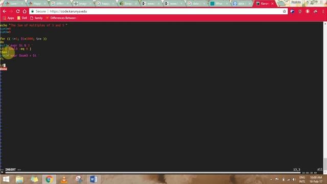 Unix - Relational Operator смотреть онлайн