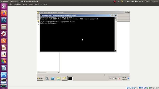 Triển khai group policy cấm user domain sử dụng lệnh RUN смотреть онлайн