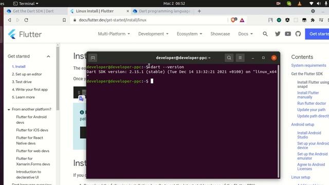 Dart 2.16.1+ Basics 2022 | #03 | Installation of Dart смотреть онлайн