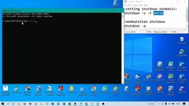Cara Shutdown Otomatis Menggunakan cmd - Beserta Cara Membatalkan Shutdown Otomatisnya смотреть онлайн