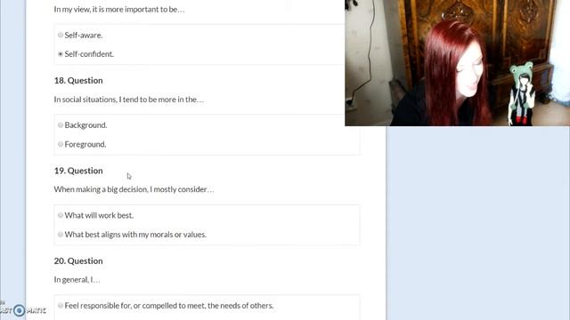 Spacey's BJD Haruka does a 16-type-personality test смотреть онлайн