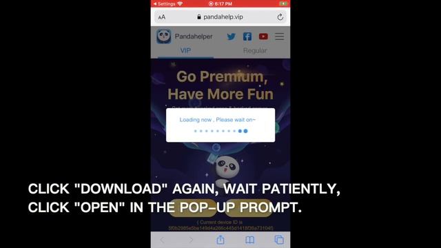 How to install Panda Helper VIP on iPhone iOS13 By Shivam Singh смотреть онлайн