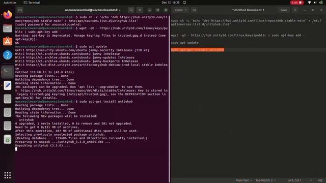 How To Install Unity on Ubuntu. смотреть онлайн