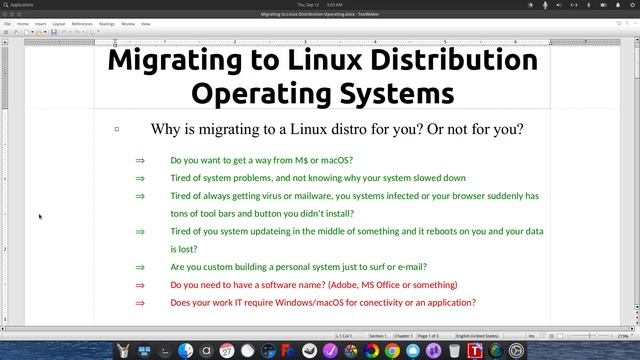 Should You Migrate to a Linux Distro OS? смотреть онлайн