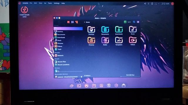 Garuda Linux Boot up Test смотреть онлайн