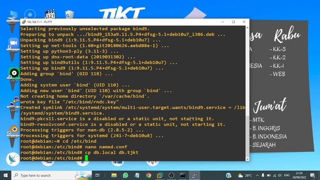 konfigurasi DNS Debian 10 - Muh andieto pamungkas (16) смотреть онлайн