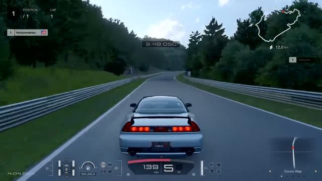 Gran Turismo® 7 2002 Honda NSX Type R | Stock | ABS Default |