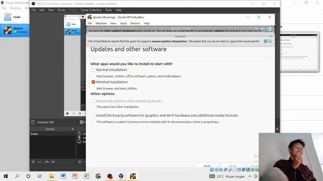 menginstal apk virtual box dan menginstal Linux (Ubuntu) menggunakan virtual box смотреть онлайн