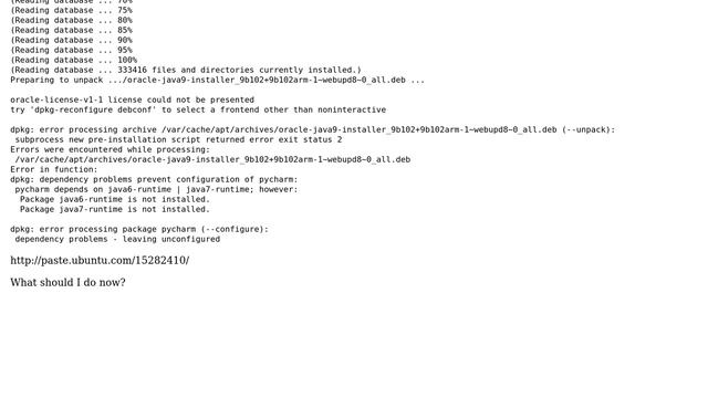 Ubuntu: New software can't be installed: Dependency Problems смотреть онлайн