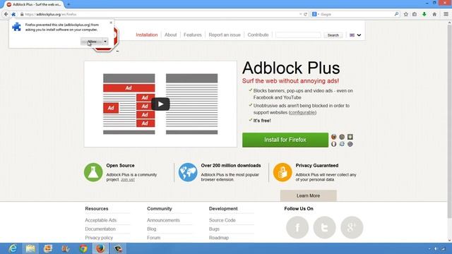 How to install AdBlockPlus on Mozilla Firefox to disable all annoying ads? смотреть онлайн