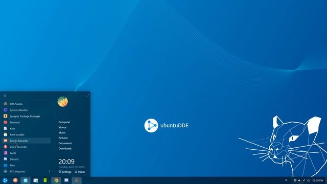 Deepin Ubuntu beta (look) смотреть онлайн