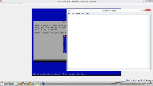 Cara menginstall Debian 7 & DHCP + setting IP addres смотреть онлайн