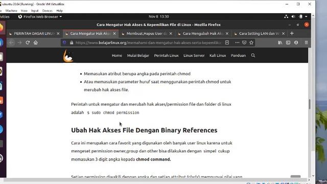 BELAJAR PERINTAH LINUX SYSTEM ADMIN & SECURITY смотреть онлайн