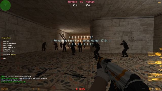 Counter Strike 1.6 - Zombie Escape Mod - ze_terrorism_dp_fix - Monster Area смотреть онлайн