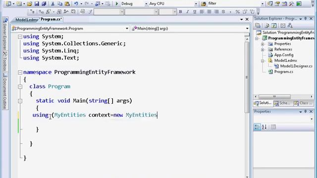 Programming Entity Framework смотреть онлайн