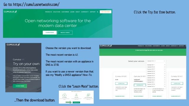 GNS3 2.2.7 - How to Add a Cumulus VX Whitebox KVM switch смотреть онлайн