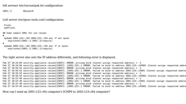 What's wrong with my Racoon configuration? смотреть онлайн