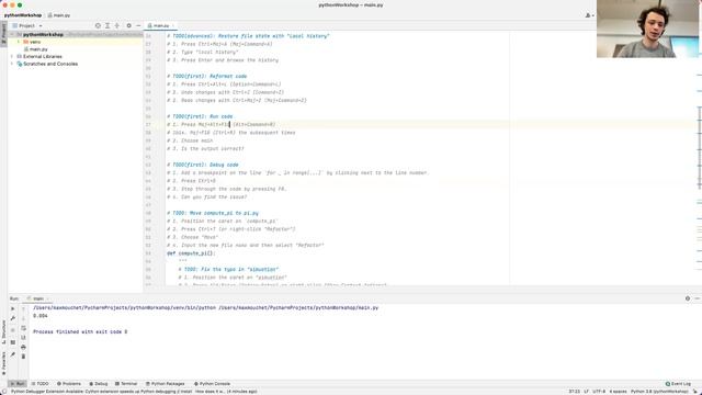 PyCharm смотреть онлайн
