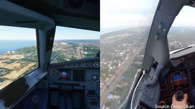 Microsoft Flight Simulator 2020 vs Real Life Graphics Comparison : Landing in Trivandrum, India смотреть онлайн