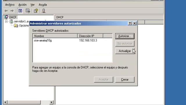 Servidor DNS y DHCP смотреть онлайн