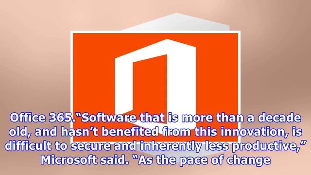 Microsoft office 2019 will only run on windows 10, and will begin previews next quarter смотреть онлайн