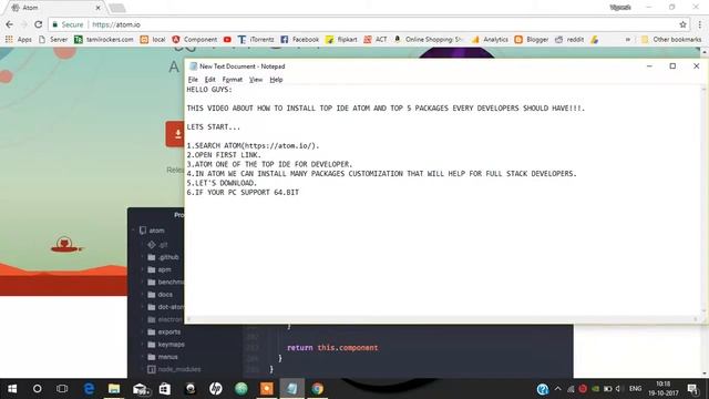 My Code Editor: Atom, Setup & Packages смотреть онлайн
