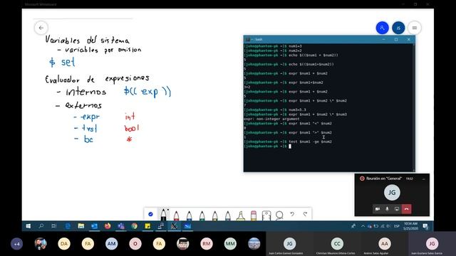 Unix | 16. Variables - Ev. internos (expr, test, bc) y externos ((Expresion)) (25 de Mayo del 2020) смотреть онлайн