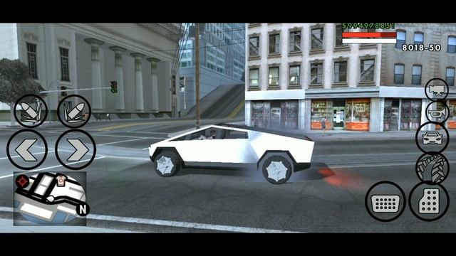 Tesla Cyber Truck For GTA SA Android | Dff Only |Bite Apple | GTA SA Mods
