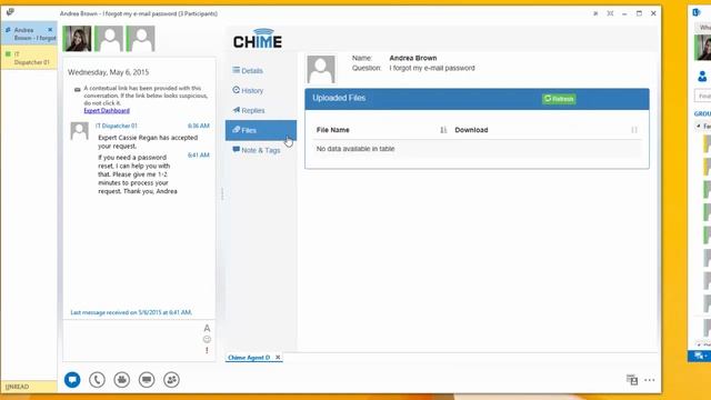 Chime Click to Chat for Lync with Client Window Extension смотреть онлайн