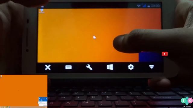 Control PC with android phone смотреть онлайн