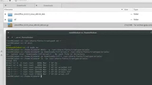 Install Fonts di Elementary OS смотреть онлайн