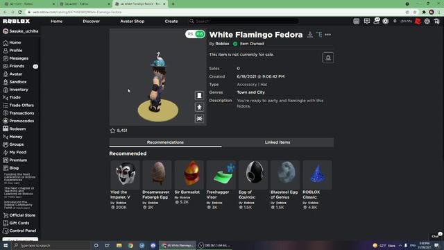 ALL NEW ROBLOX PROMO CODES on ROBLOX 2021 NOVEMBER Roblox FREE FEDORA смотреть онлайн
