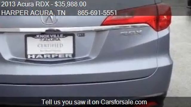 2013 Acura RDX W/ Technology Package FWD - For Sale In Knoxv