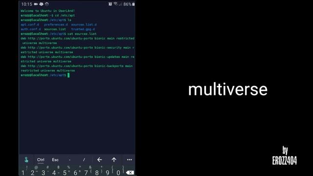 Actualizacion de repositorios con [ apt update ] смотреть онлайн