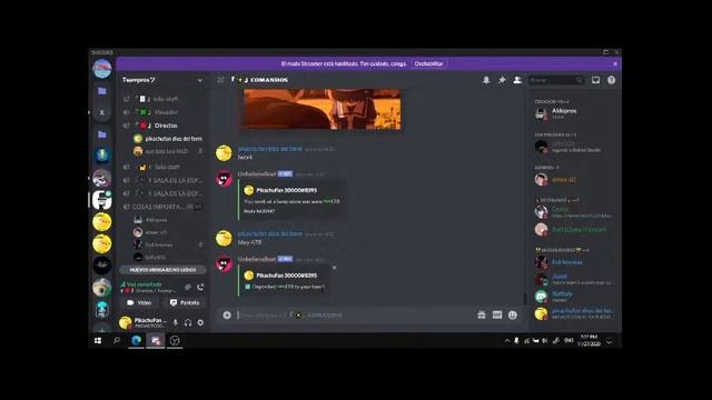 JUGANDO EN UN SERVER DE DISCORD!! [Discord] PikachuFan 30000 смотреть онлайн