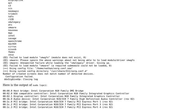 Ubuntu: How come Xorg refuses to generate an xorg.conf file for me? смотреть онлайн